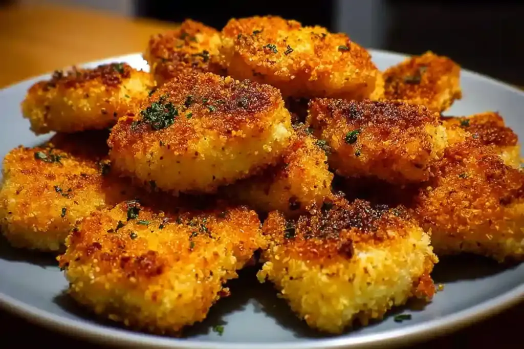 Oven-Baked Fish Nuggets