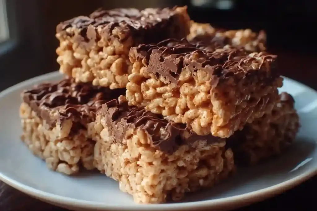 Peanut Butter Chocolate Rice Krispies