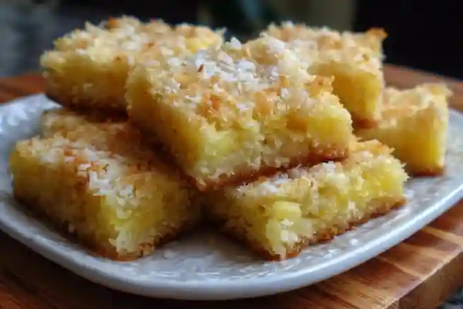 Pineapple Coconut Bars