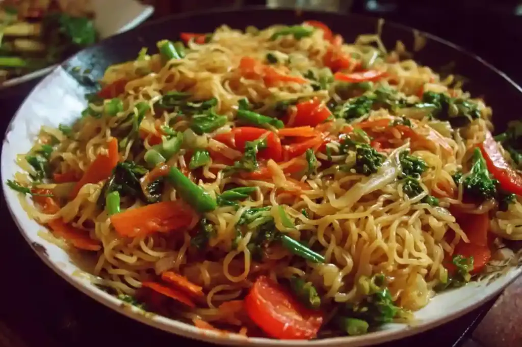 Quick Veggie Stir-Fry Noodles