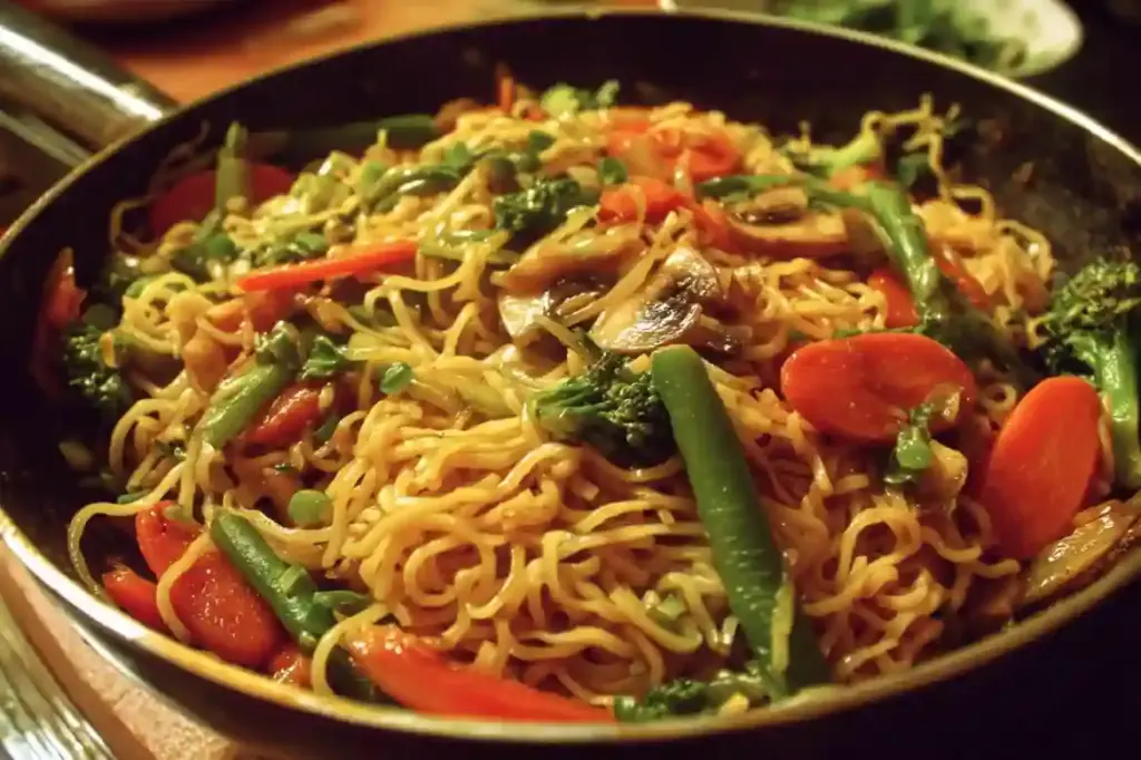 Quick Veggie Stir-Fry Noodles
