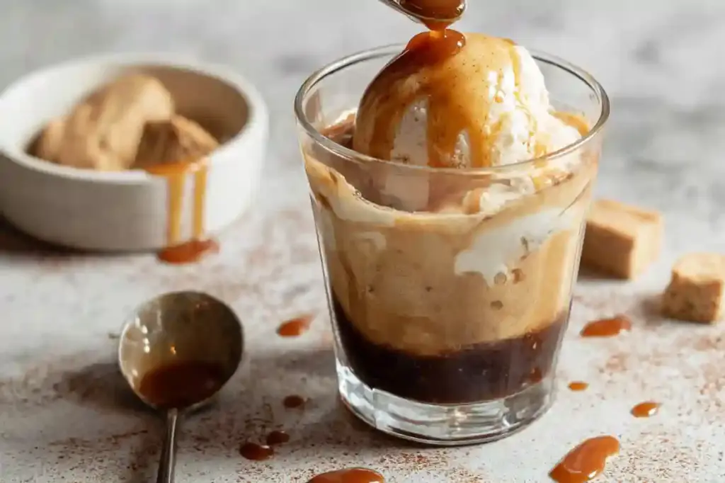 Salted Caramel Affogato