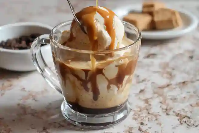 Salted Caramel Affogato