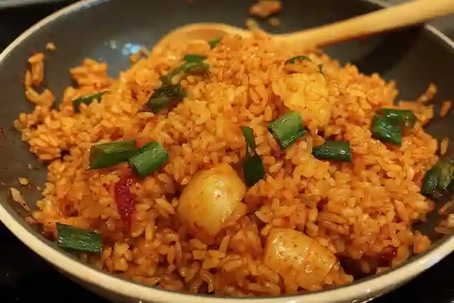 Spicy Kimchi Fried Rice
