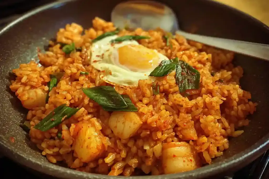 Spicy Kimchi Fried Rice