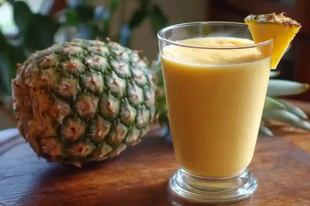 Tropical Smoothie with Pineapple