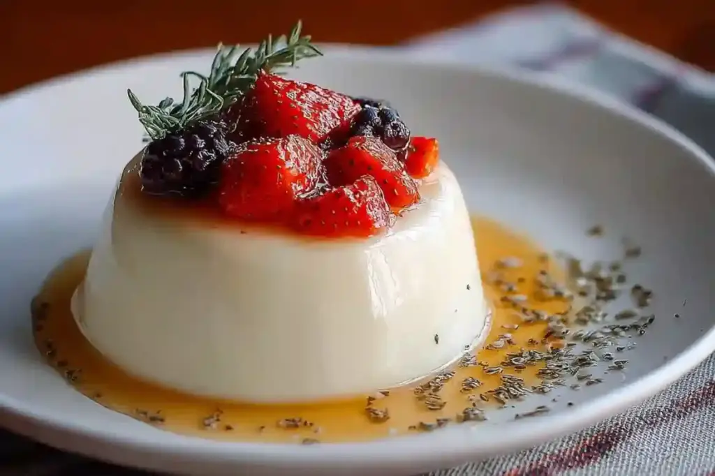 Vanilla Bean Panna Cotta