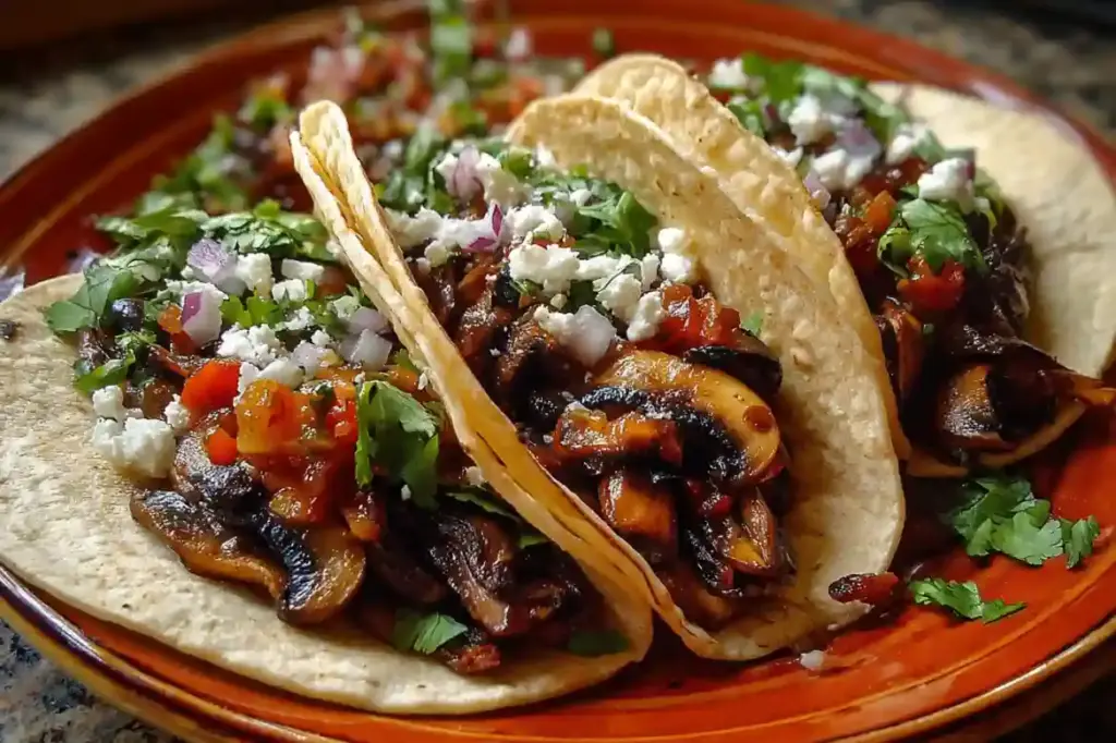 Vegetarian Mushroom Tacos