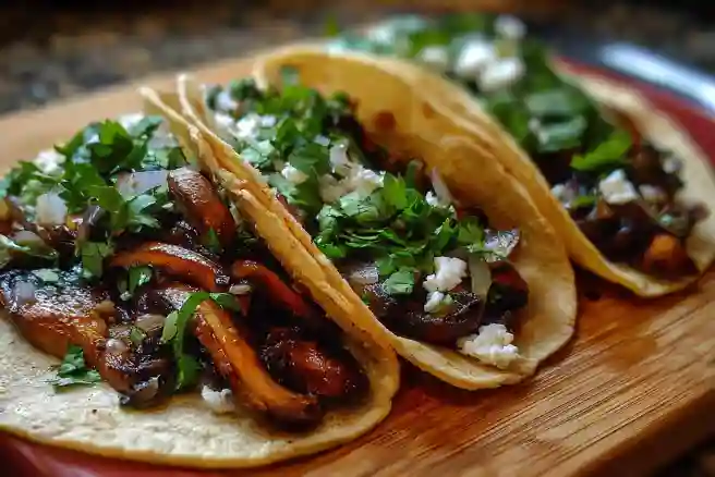 Vegetarian Mushroom Tacos