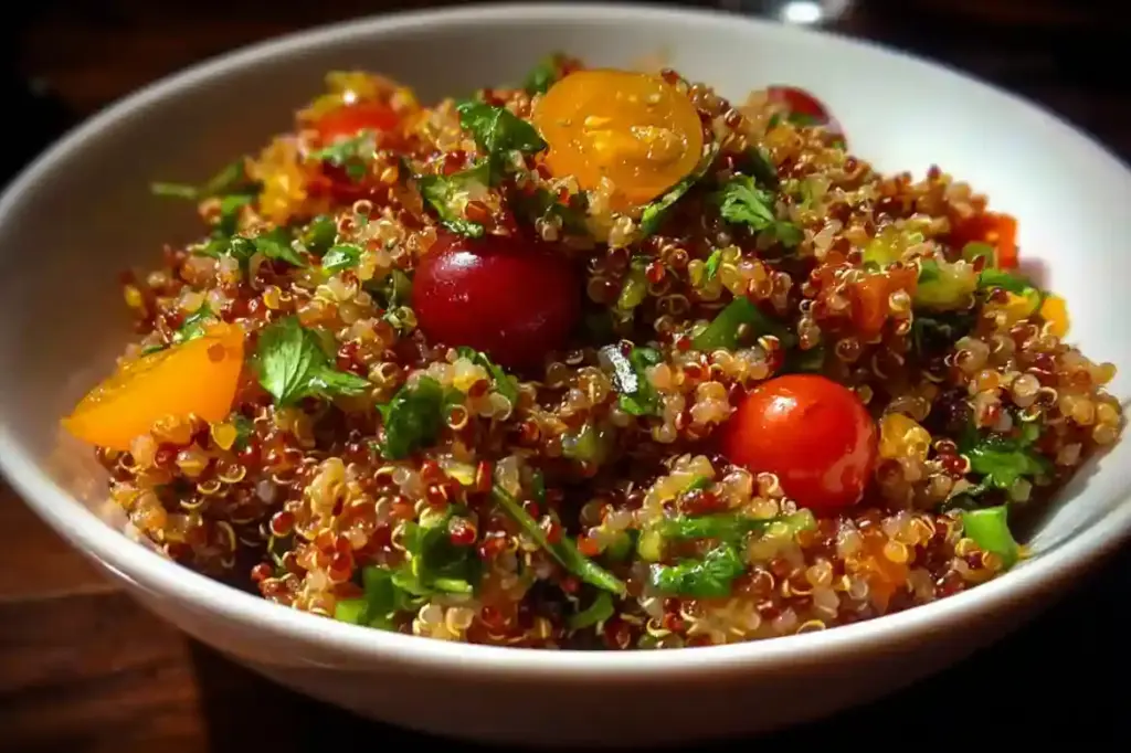 Zesty Vegetarian Quinoa Salad