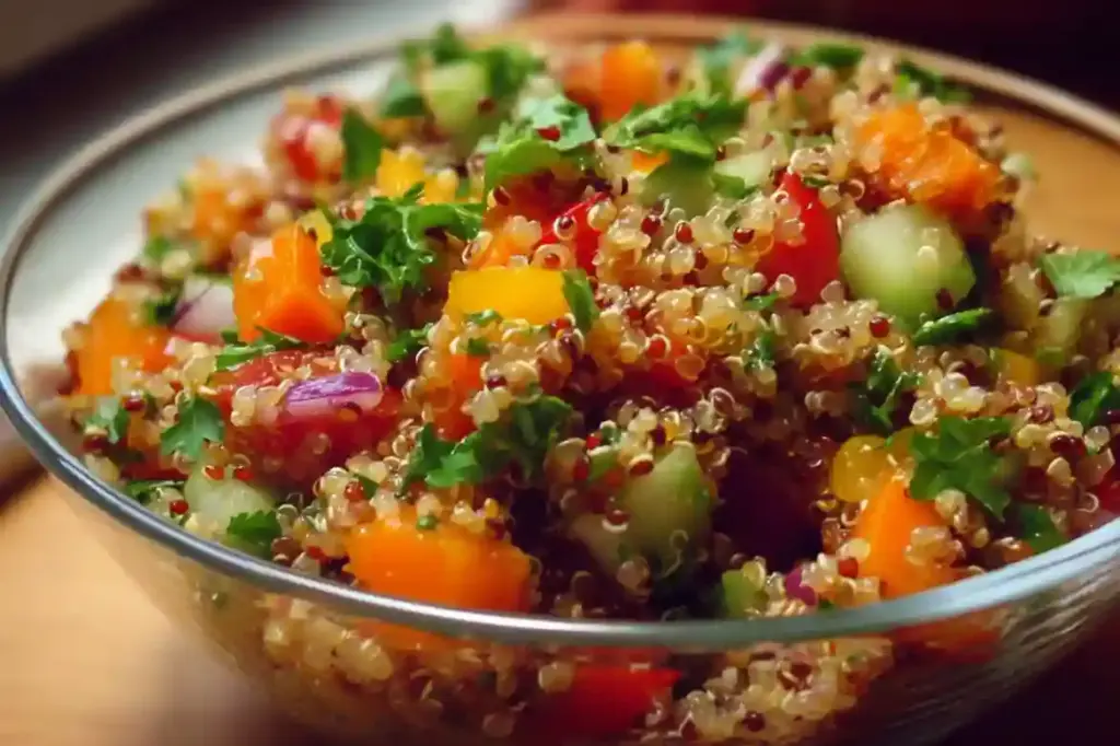 Zesty Vegetarian Quinoa Salad