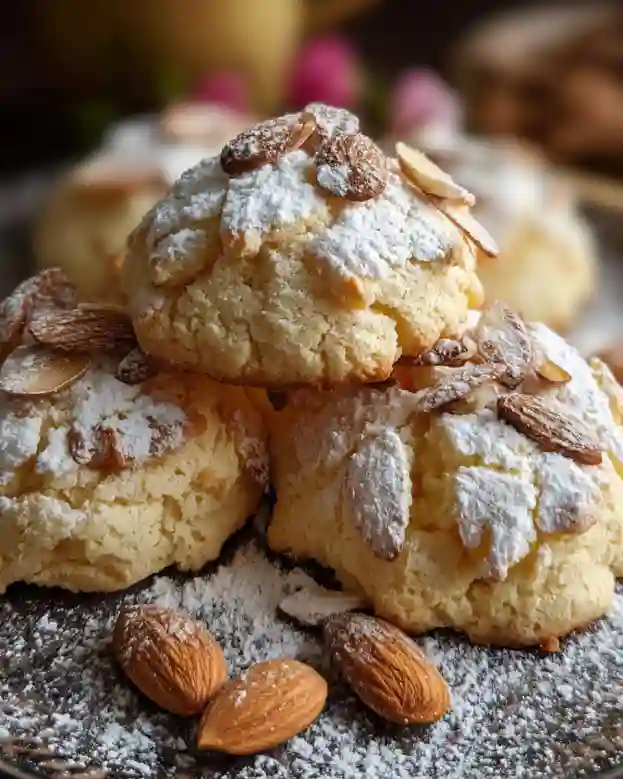 Italian Almond Ricotta Cookies