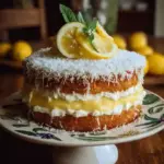 Limoncello Mascarpone Layer Cake