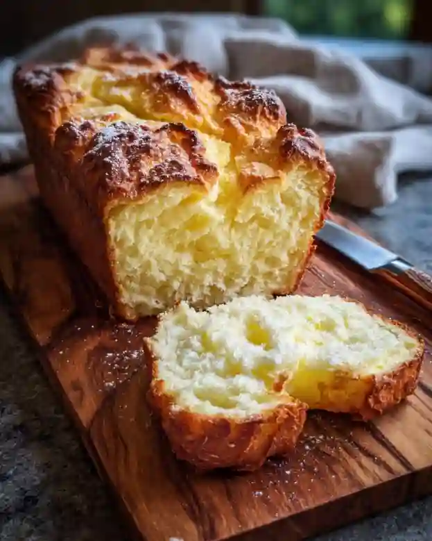 Limoncello Ricotta Popover Loaf