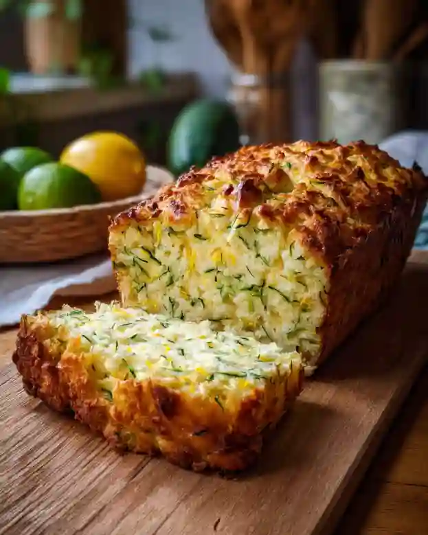 Limoncello Zucchini Ricotta Bread