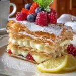 Mascarpone Limoncello Crepe Cake