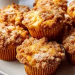 Delicious homemade Apple Cinnamon Muffins fresh out of the oven