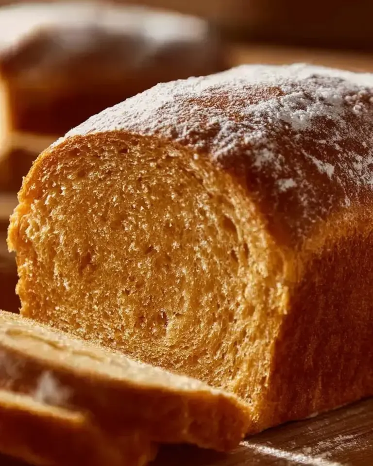 Homemade Dutch Oven Pumpkin Bread fresh out of the oven