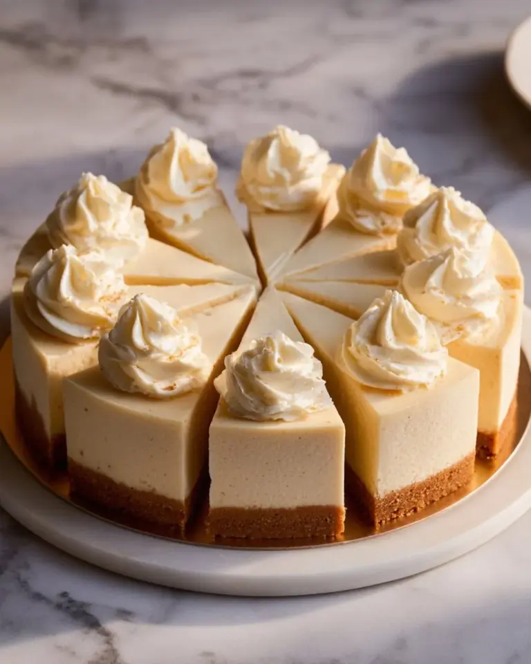 Eggnog Cheesecake with Nutmeg Whipped Cream