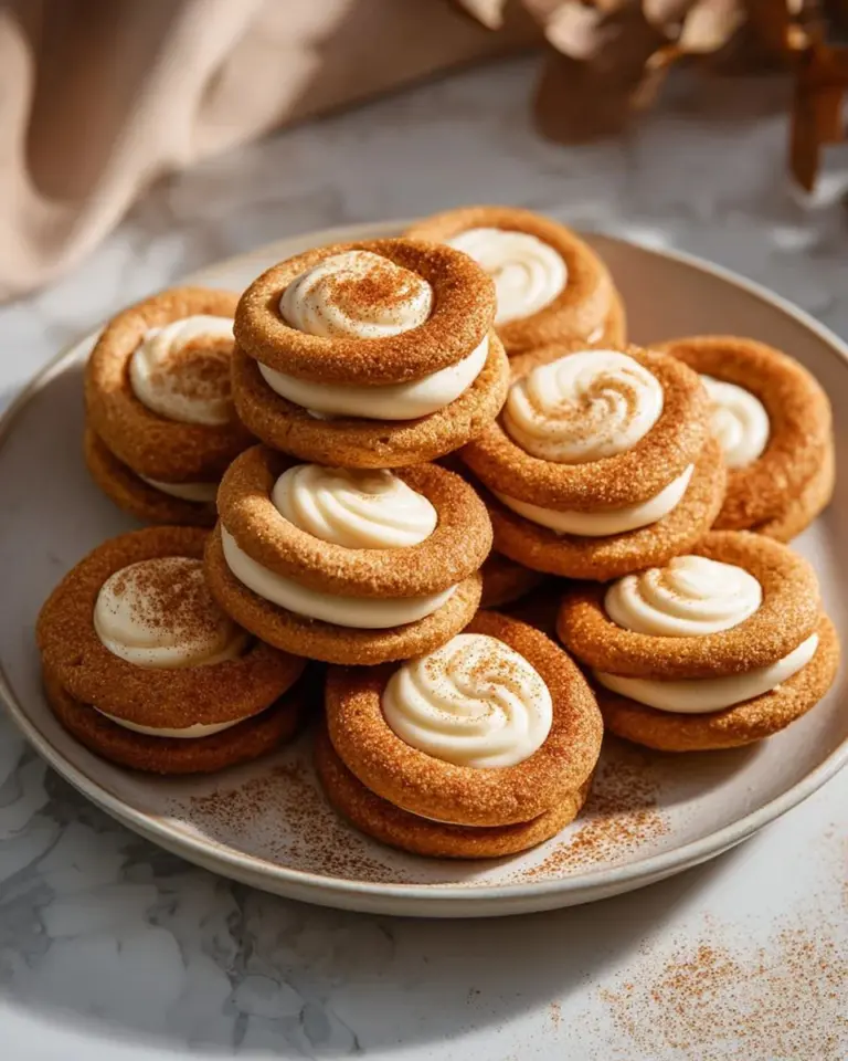 Eggnog Snickerdoodle Thumbprint Cookies decorated with festive sprinkles