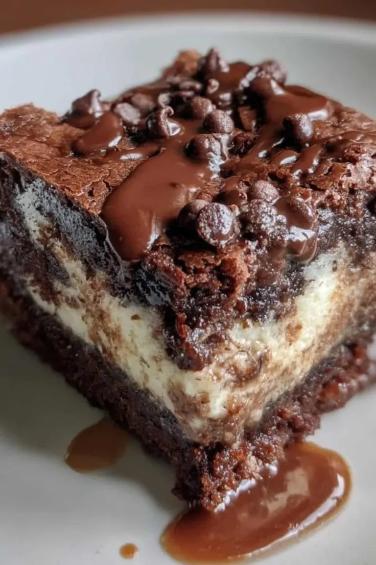 Delicious Espresso Mascarpone Brownies topped with rich mascarpone cream