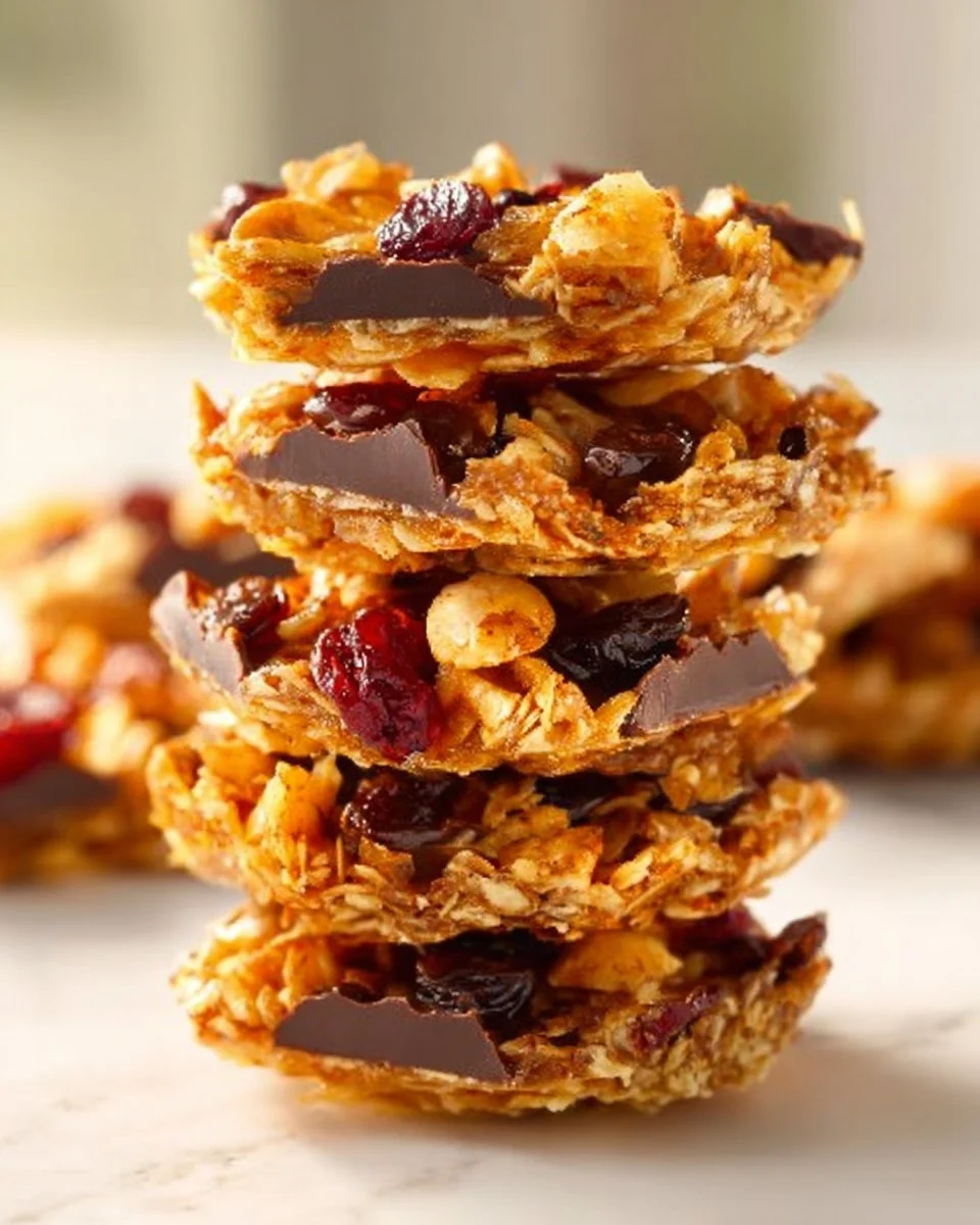 Delicious homemade Florentines biscuits with nuts and chocolate.