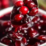 Delicious holiday cranberry sauce recipe with Zinfandel for festive meals