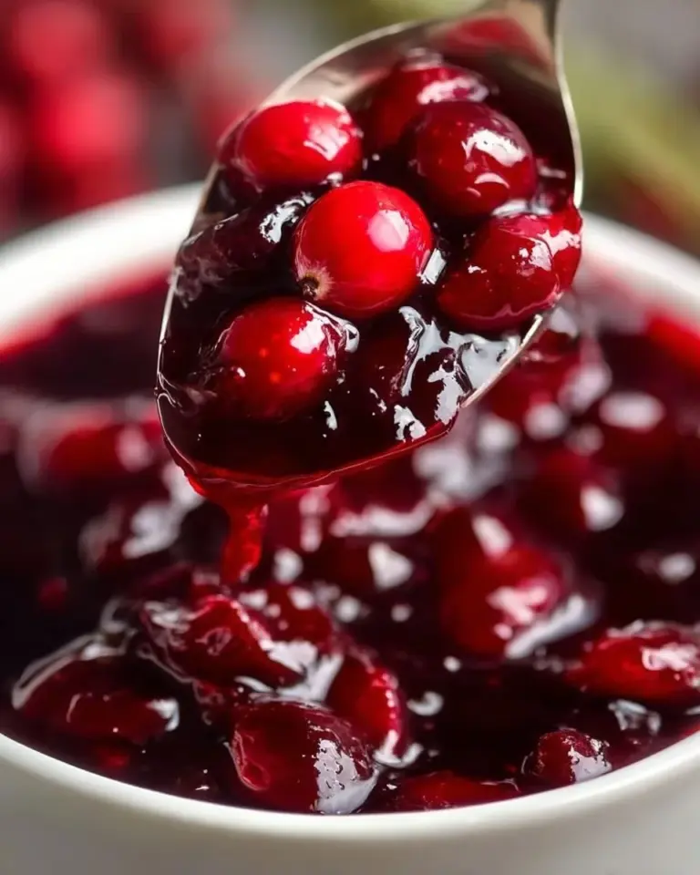 Delicious holiday cranberry sauce recipe with Zinfandel for festive meals