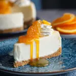 no bake orange creamsicle cheesecake