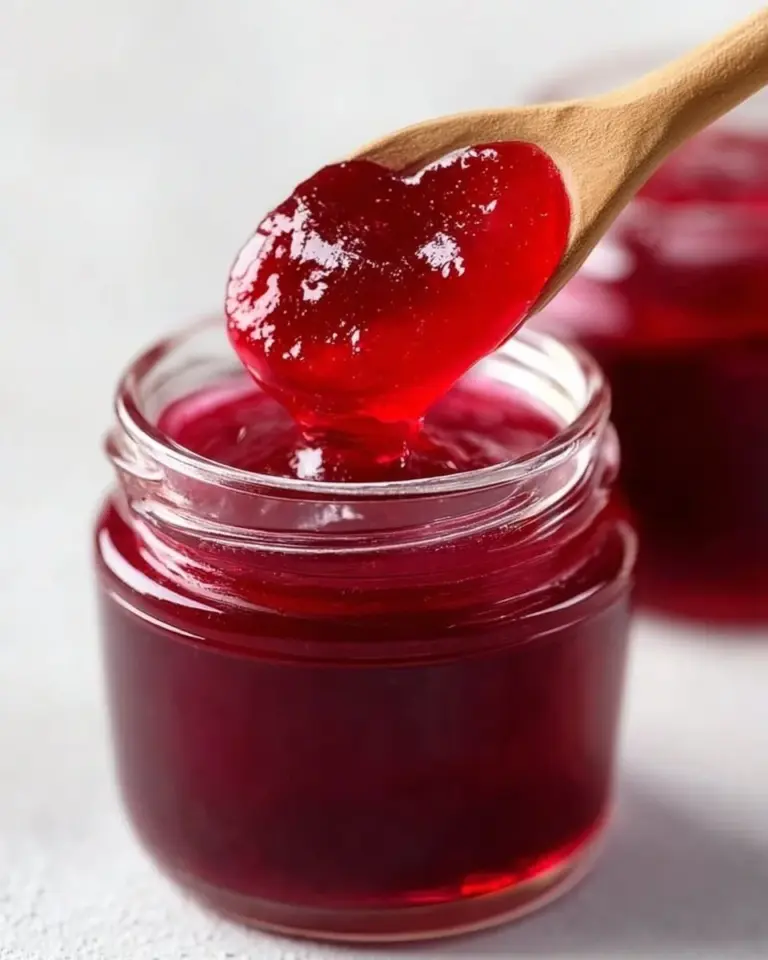 Sweet jellied cranberry sauce served in a dish on a holiday table