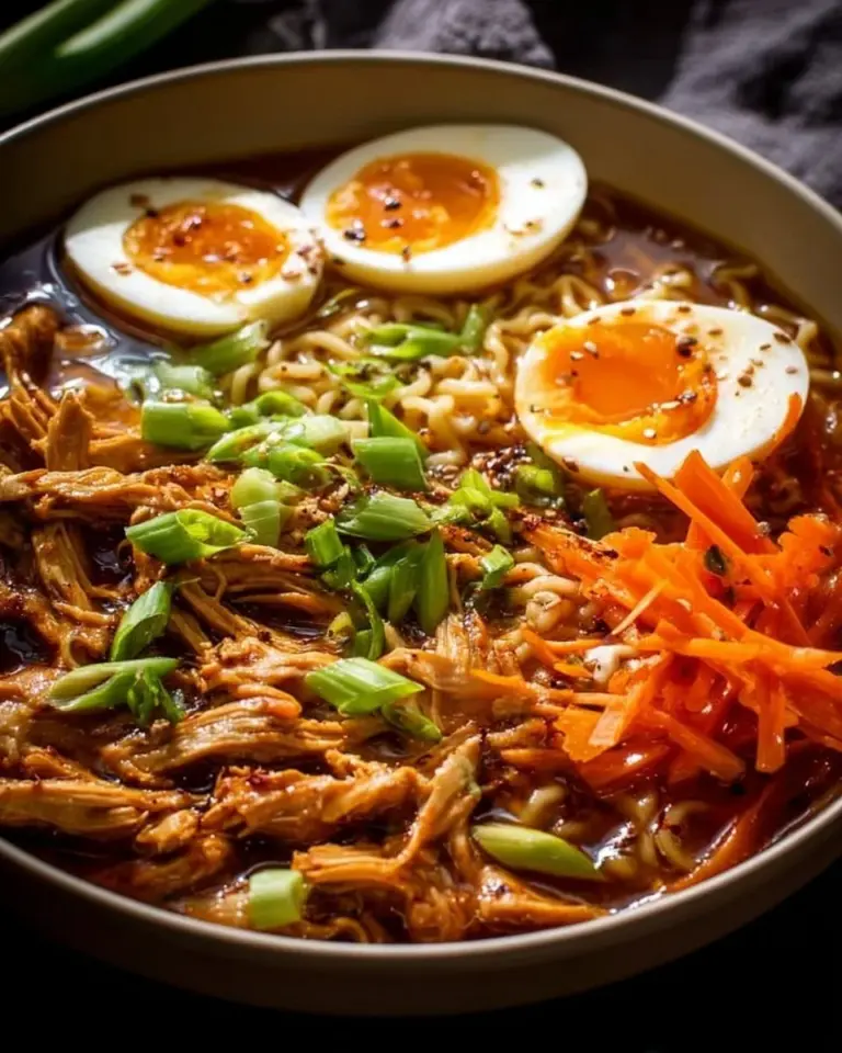 Quick and easy homemade chicken ramen in 20 minutes.