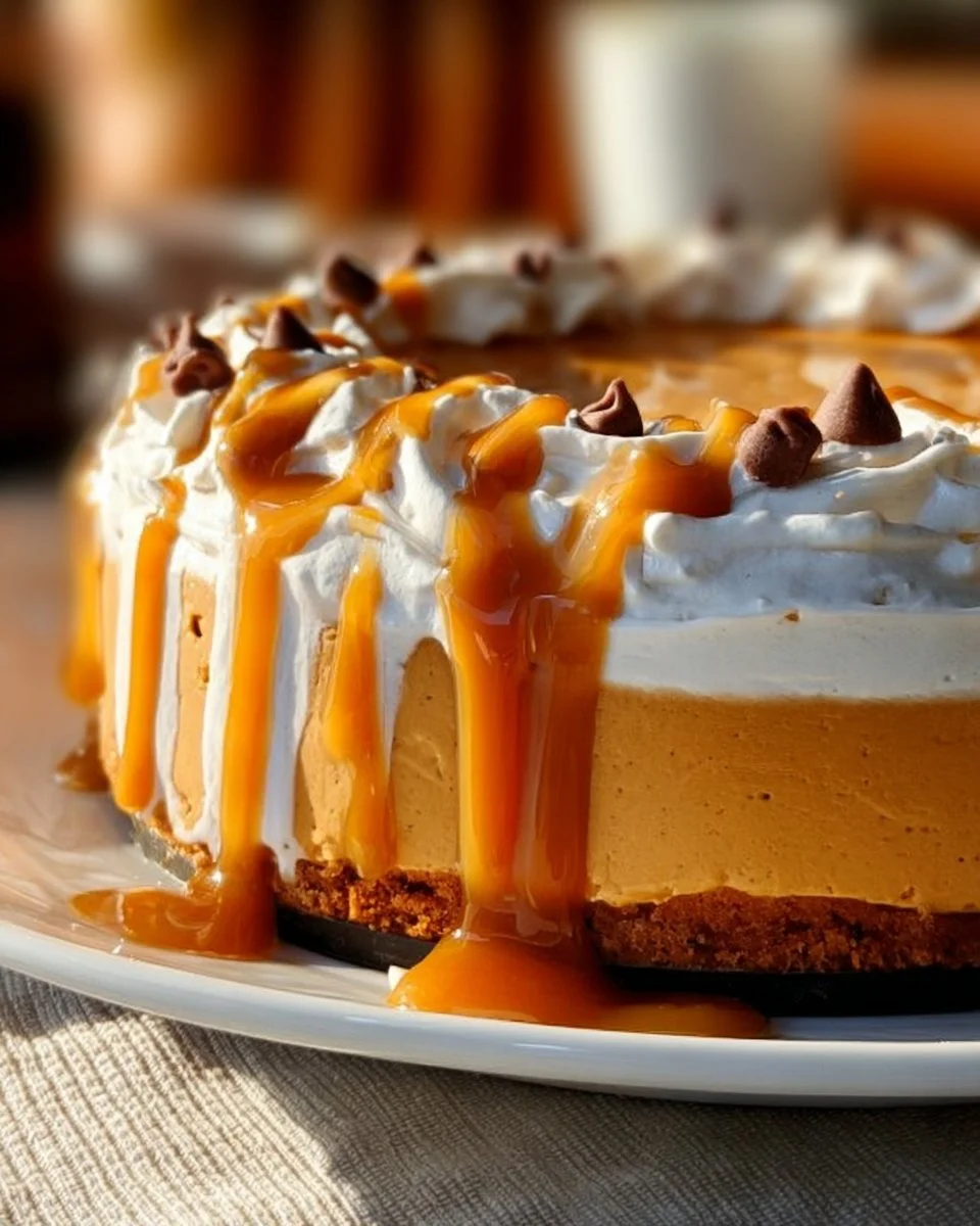 Delicious slice of homemade Butterscotch Pie on a plate