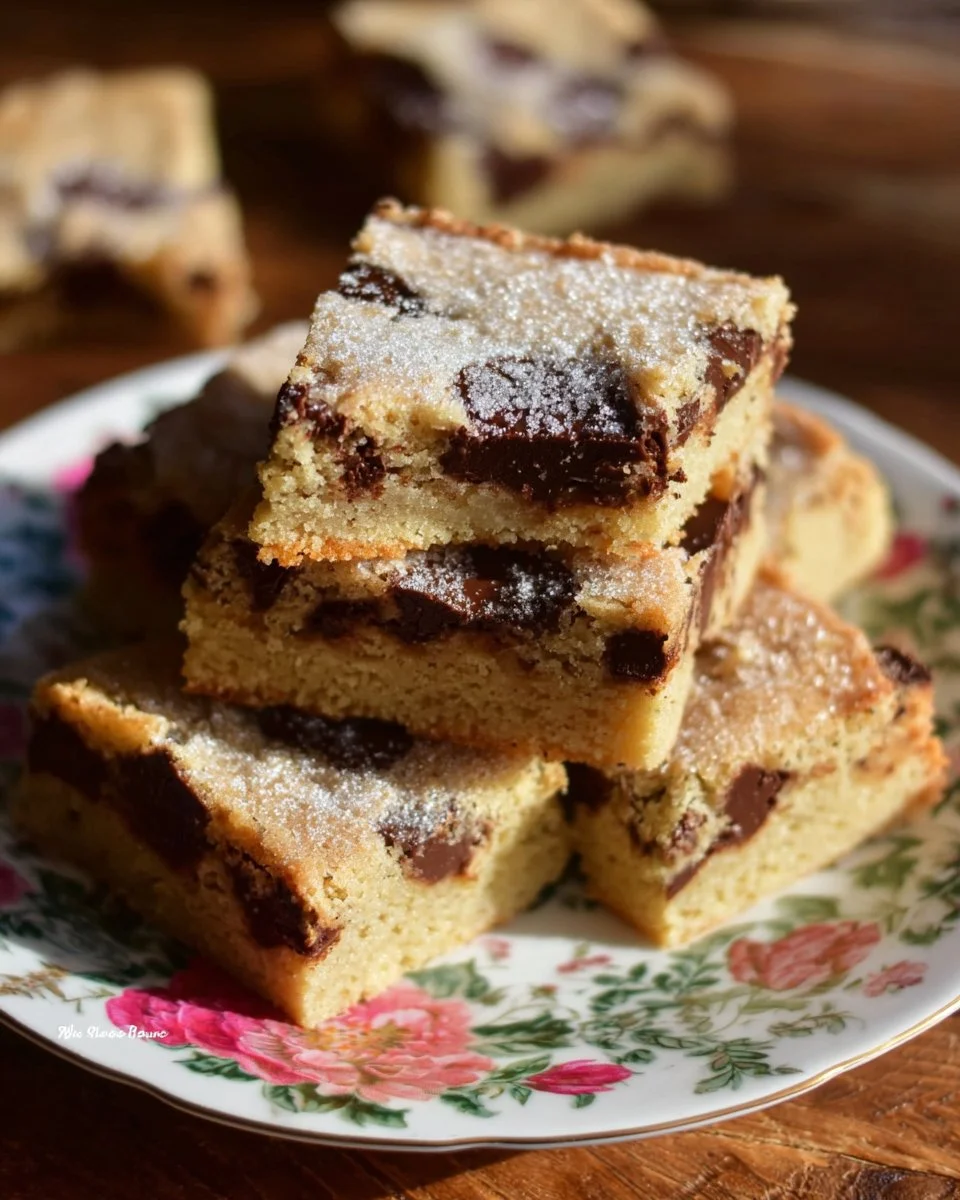 Delicious Chocolate Chunk Shortbread cookies with rich chocolate chunks