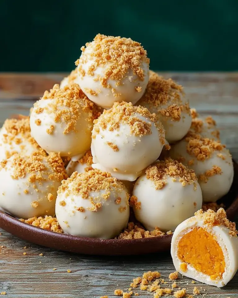 Delicious no bake pumpkin cheesecake balls topped with seasonal spices