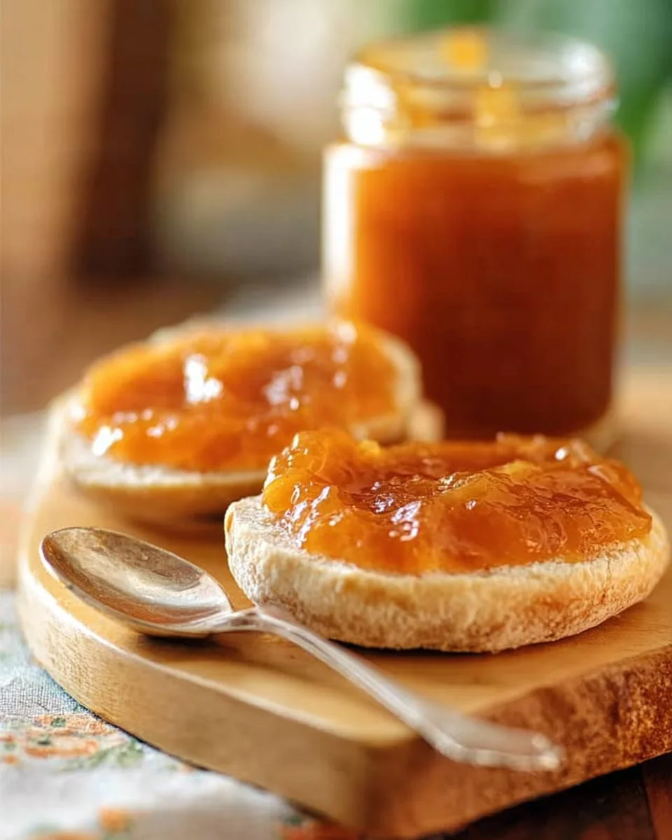 Slow Cooker Fall Harvest Butter spread over warm toast
