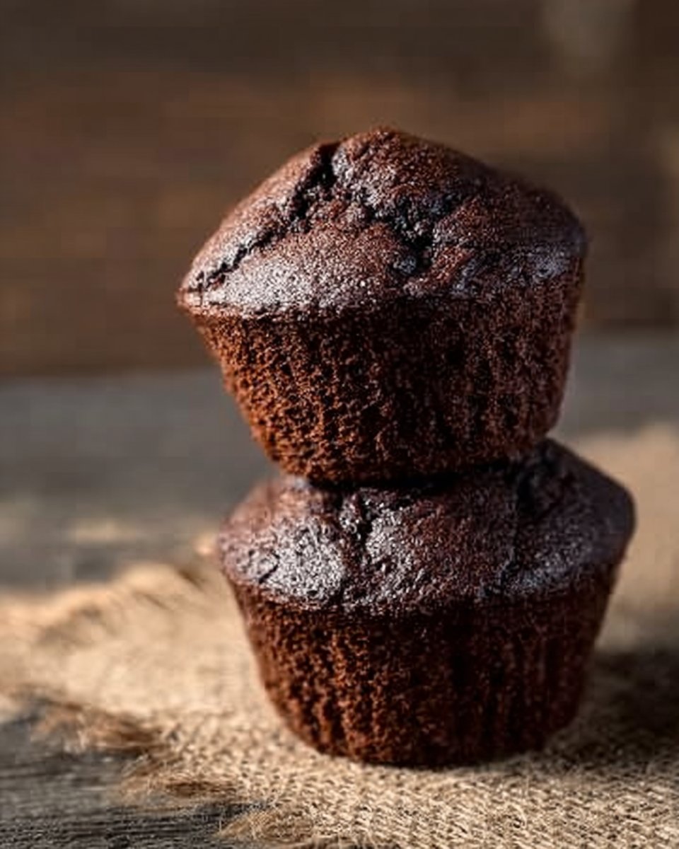 Chickpea Flour Chocolate Muffins