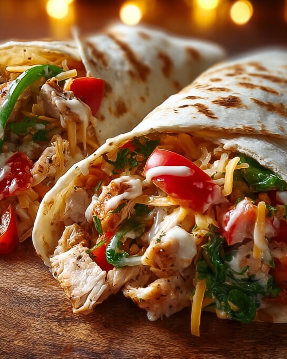 Chicken Ranch Wrap