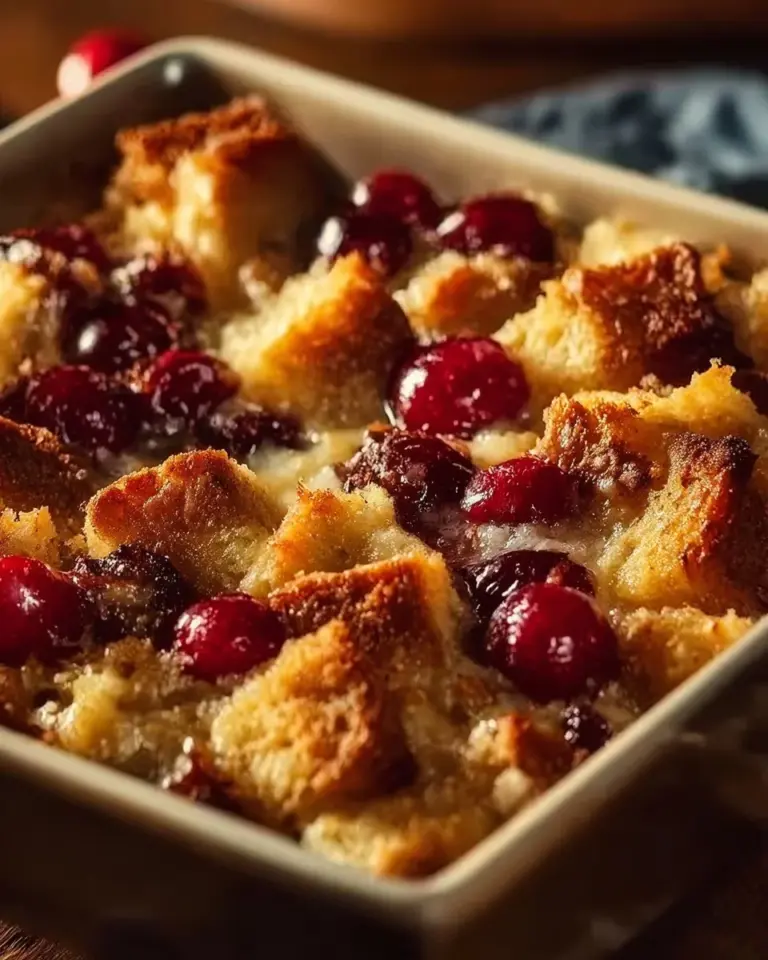Delicious 10-Minute Cranberry Apple Bake topped with cinnamon and nuts