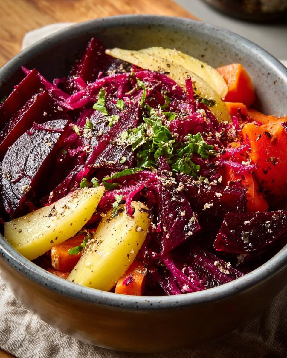 Raw Beet Salad
