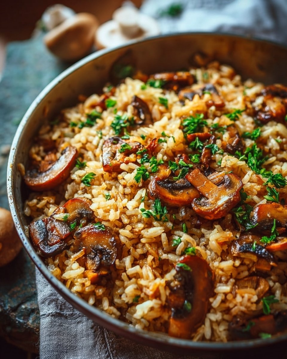 Best Mushroom Rice