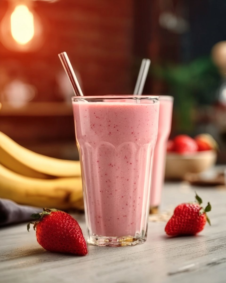 Strawberry Banana Smoothie