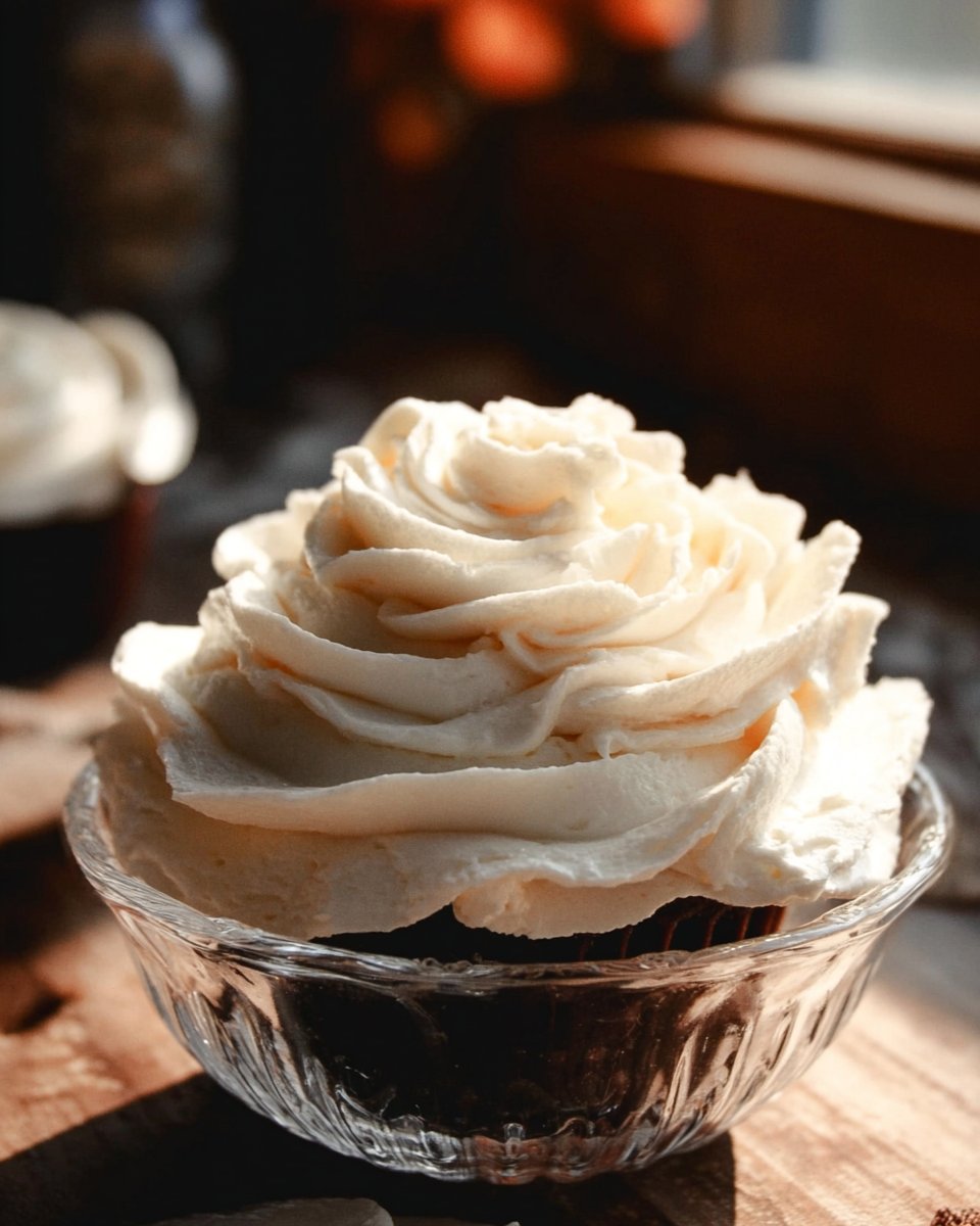 Marshmallow Vanilla Buttercream Frosting