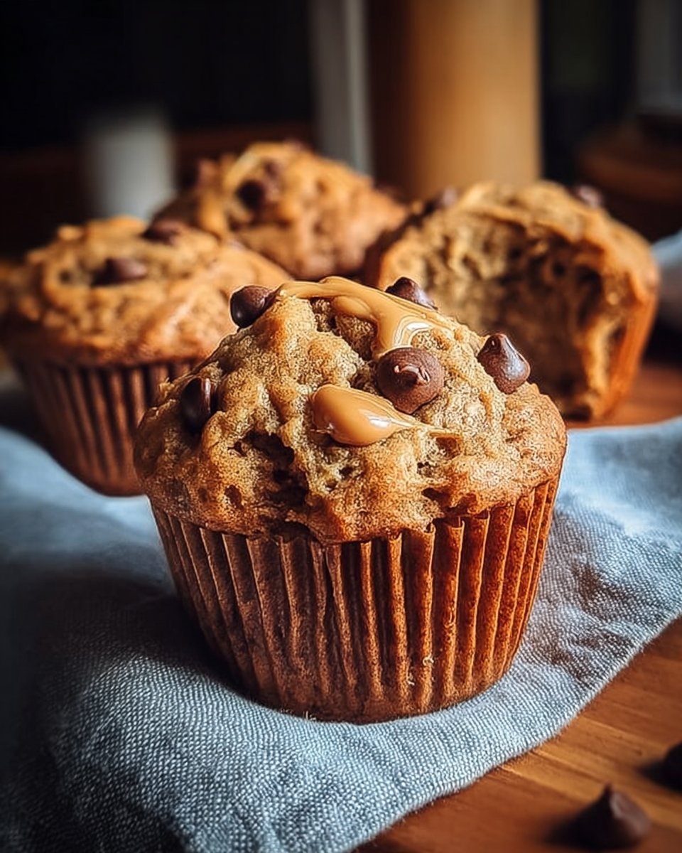 Greek Yogurt Peanut Butter Muffins