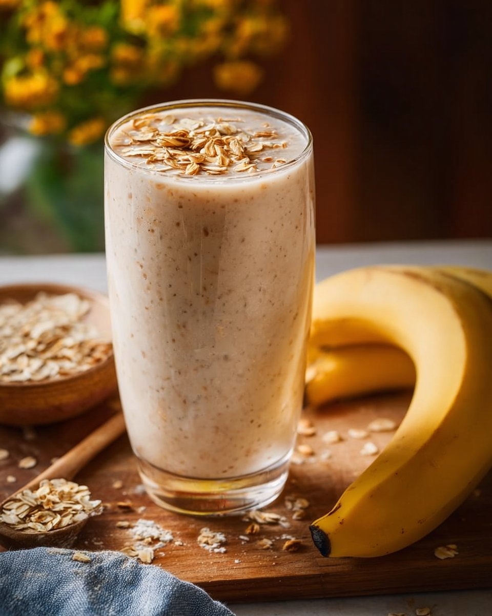 Banana Oatmeal Smoothie