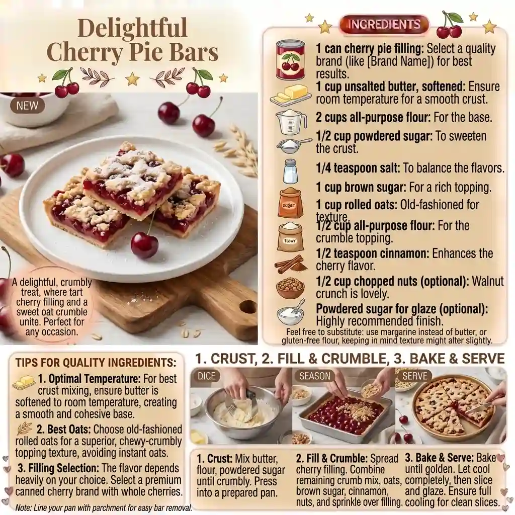 Cherry Pie Bars
