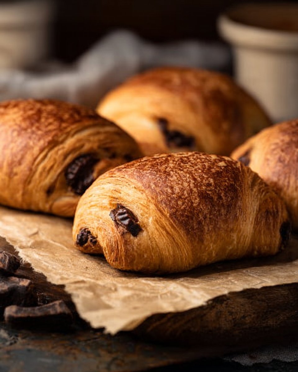 Homemade Chocolate Croissants (Chocolate Bread)