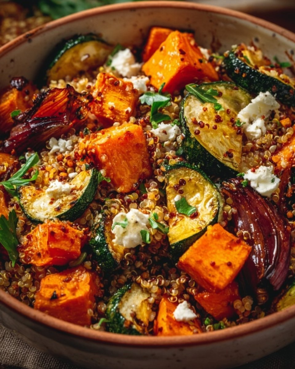 Roasted Vegetable Quinoa Bowl
