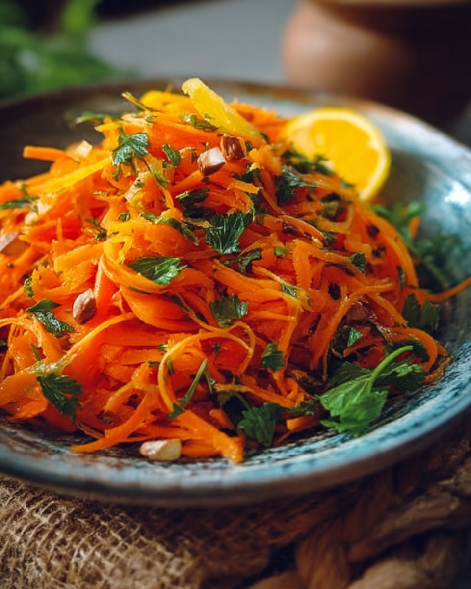 Healthy Carrot and Orange Salad