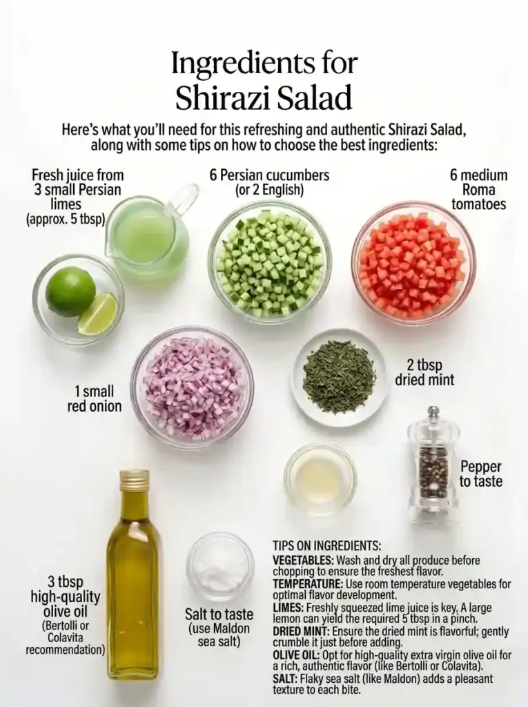 Shirazi Salad