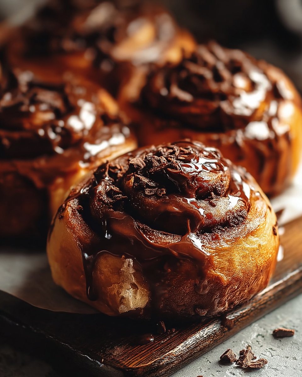 Chocolate Cinnamon Rolls
